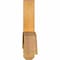Ekena Millwork Bellingham Rough Sawn Timber Gable Bracket, Western Red Cedar, 108"W x 18"H x 4"D x 4"F, 4/12 Pitch GBW108X18X0404BEL00RWR - alternate 5